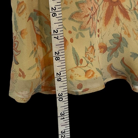 Coldwater Creek Summer skirt size L - Picture 6 of 10